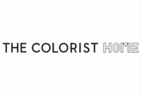 THE COLORIST HOME Logo (EUIPO, 03/12/2020)
