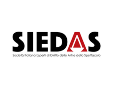 SIEDAS Società Italiana Esperti di Diritto delle Arti e dello Spettacolo Logo (EUIPO, 01.06.2020)