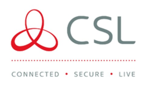 CSL CONNECTED SECURE LIVE Logo (EUIPO, 07/21/2020)