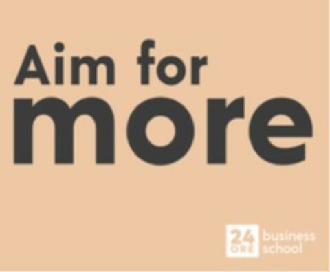 Aim for more 24 ORE business school Logo (EUIPO, 12.08.2020)