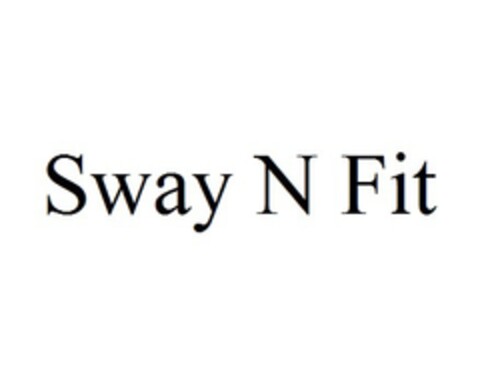 Sway N Fit Logo (EUIPO, 15.09.2020)