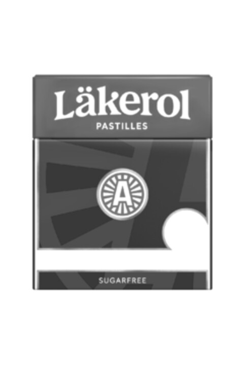 Läkerol PASTILLES A SUGARFREE Logo (EUIPO, 12.11.2021)