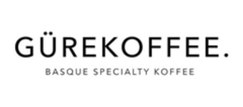 GÜREKOFFEE BASQUE SPECIALTY KOFFEE Logo (EUIPO, 21.11.2022)