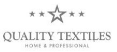 QUALITY TEXTILES HOME & PROFESSIONAL Logo (EUIPO, 12.10.2023)