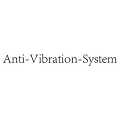 ANTI-VIBRATION-SYSTEM Logo (EUIPO, 06.06.2024)