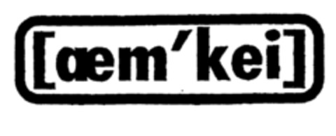 æm'kei Logo (EUIPO, 07/01/1996)