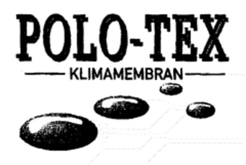 POLO-TEX KLIMAMEMBRAN Logo (EUIPO, 12/23/1998)