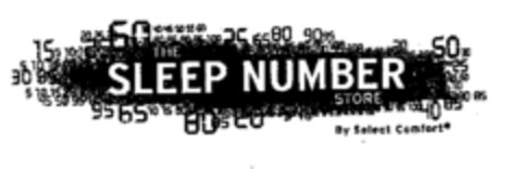 THE SLEEP NUMBER STORE By Select Comfort Logo (EUIPO, 07.05.2001)
