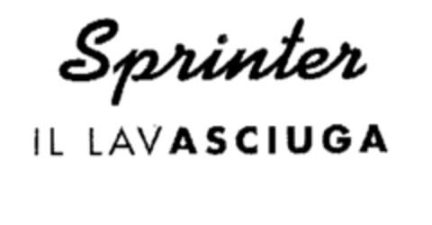 Sprinter IL LAVASCIUGA Logo (EUIPO, 25.07.2001)