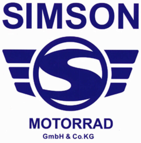 SIMSON S MOTORRAD GmbH & Co.KG Logo (EUIPO, 07/27/2001)