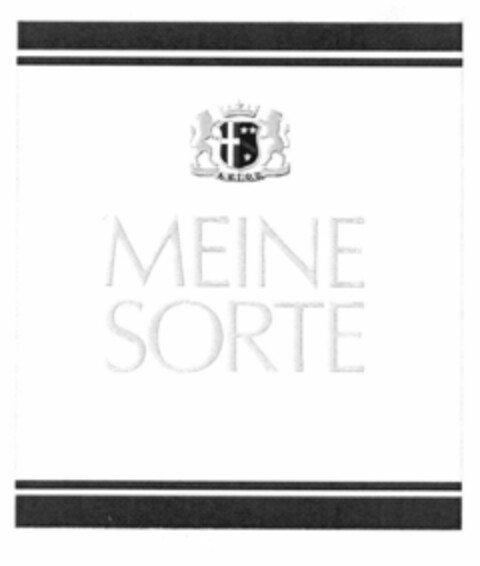 MEINE SORTE Logo (EUIPO, 14.09.2001)