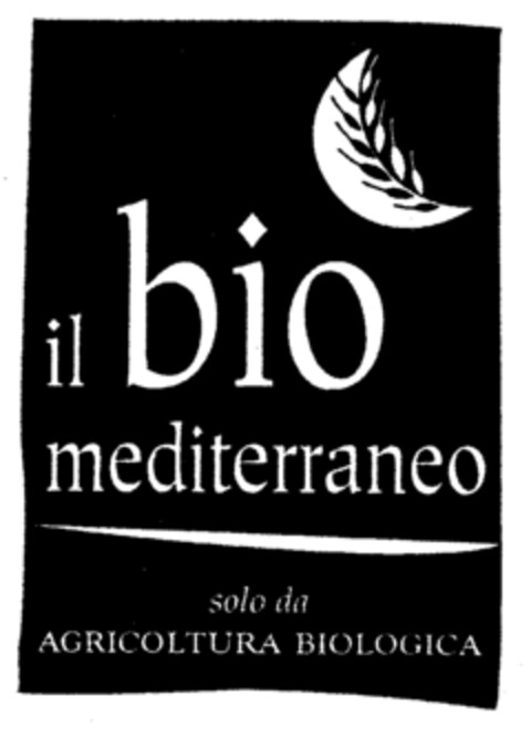 il bio mediterraneo solo da AGRICOLTURA BIOLOGICA Logo (EUIPO, 17.09.2001)