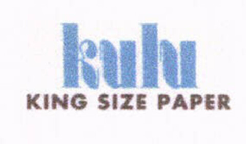 kulu KING SIZE PAPER Logo (EUIPO, 01/24/2003)