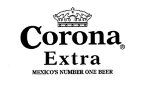 Corona Extra MEXICO'S NUMBER ONE BEER Logo (EUIPO, 10.01.2003)