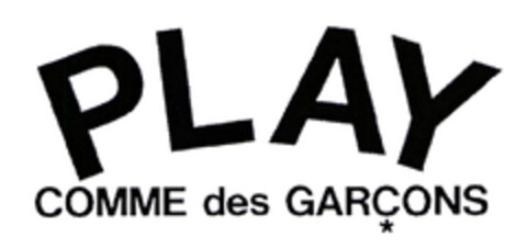 PLAY COMME des GARÇONS Logo (EUIPO, 04/10/2003)