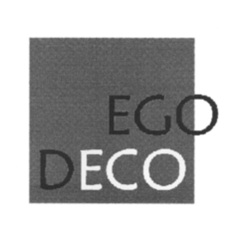 EGO DECO Logo (EUIPO, 07/28/2005)