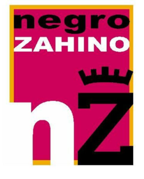 negro ZAHINO nZ Logo (EUIPO, 28.06.2006)