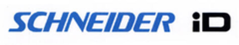 SCHNEIDER iD Logo (EUIPO, 08/31/2007)