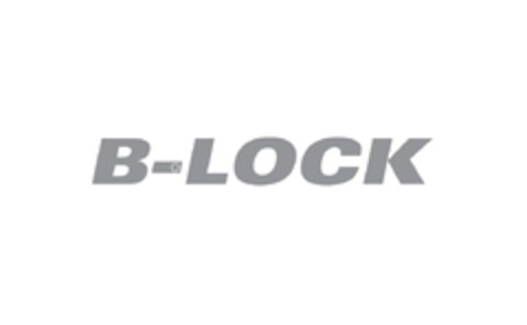 B-LOCK Logo (EUIPO, 26.02.2010)