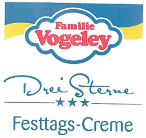 Familie Vogeley
Drei Sterne Festtags-Creme Logo (EUIPO, 07/06/2010)