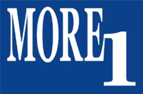 MORE1 Logo (EUIPO, 12.10.2010)