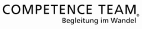 COMPETENCE TEAM Begleitung im Wandel Logo (EUIPO, 12/14/2010)