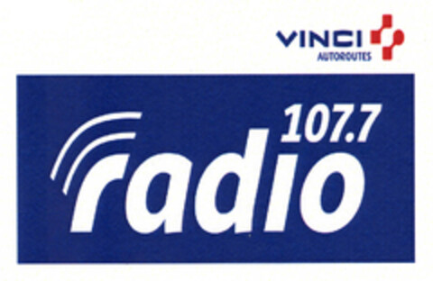 VINCI AUTOROUTES 107.7 radio Logo (EUIPO, 27.09.2011)