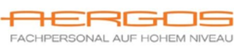 AERGOS FACHPERSONAL AUF HOHEM NIVEAU Logo (EUIPO, 12/13/2011)