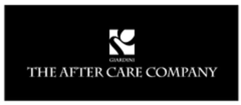 GIARDINI THE AFTER CARE COMPANY Logo (EUIPO, 05/07/2012)