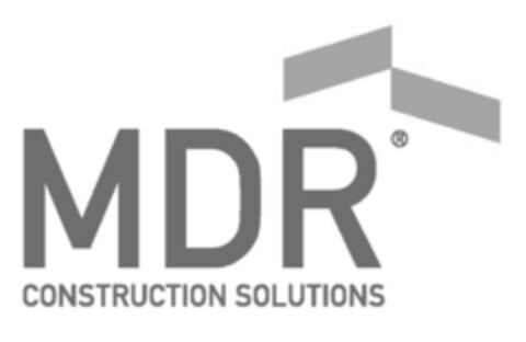 MDR CONSTRUCTION SOLUTIONS Logo (EUIPO, 01/14/2014)