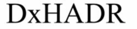 DxHADR Logo (EUIPO, 09/01/2014)