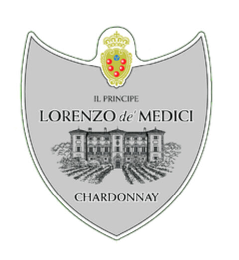 IL PRINCIPE LORENZO de' MEDICI CHARDONNAY Logo (EUIPO, 17.03.2016)