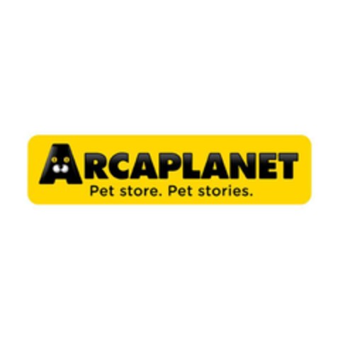 ARCAPLANET PET STORE. PET STORIES. Logo (EUIPO, 12.08.2016)