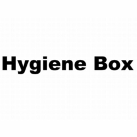 Hygiene Box Logo (EUIPO, 07/28/2017)