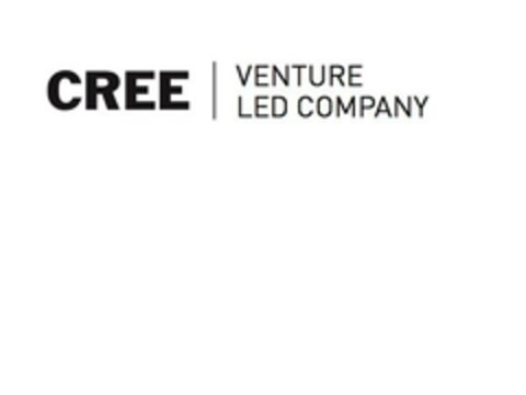 CREE VENTURE LED COMPANY Logo (EUIPO, 11.01.2018)