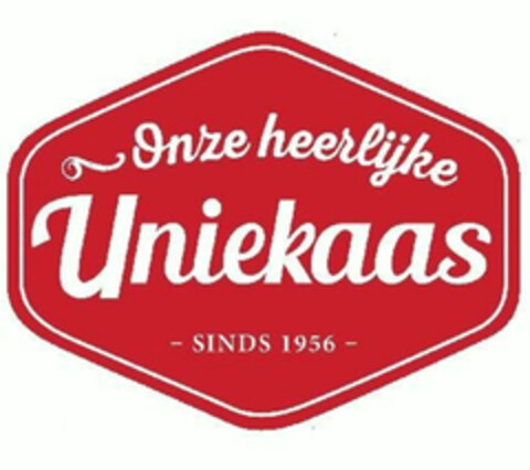 ONZE HEERLIJKE UNIEKAAS Sinds 1956 Logo (EUIPO, 24.07.2018)