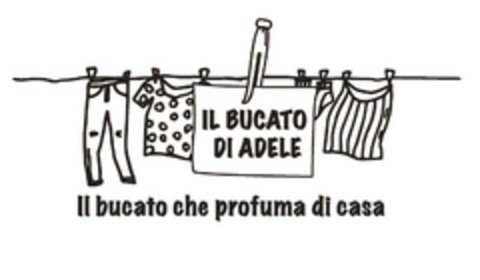 IL BUCATO DI ADELE Il bucato che profuma di casa Logo (EUIPO, 18.09.2019)