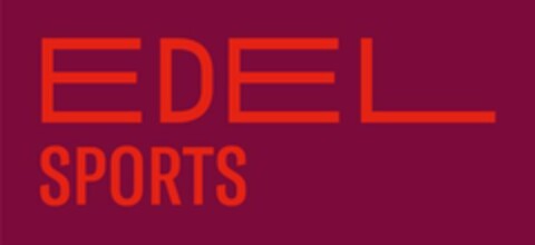 EDEL SPORTS Logo (EUIPO, 08.07.2021)