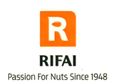 R RIFAI Passion For Nuts Since 1948 Logo (EUIPO, 24.02.2022)