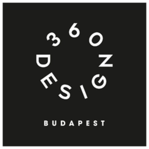 360 DESIGN BUDAPEST Logo (EUIPO, 04/26/2022)