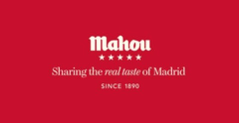 Mahou Sharing the real taste of Madrid SINCE 1890 Logo (EUIPO, 15.03.2023)