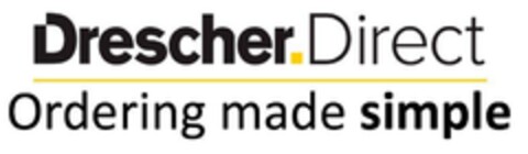 Drescher Direct Ordering made simple Logo (EUIPO, 27.12.2023)