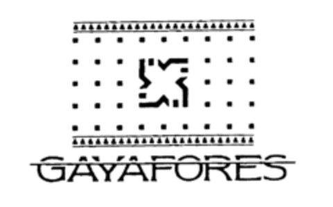 GAYAFORES Logo (EUIPO, 30.05.1996)