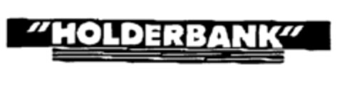 "HOLDERBANK" Logo (EUIPO, 04.12.1997)