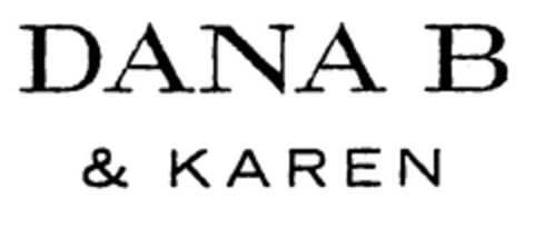 DANA B & KAREN Logo (EUIPO, 05/13/1998)