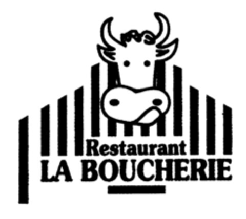 Restaurant LA BOUCHERIE Logo (EUIPO, 29.11.2000)