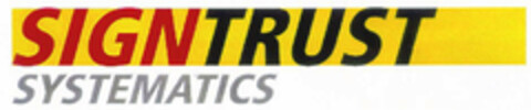 SIGNTRUST SYSTEMATICS Logo (EUIPO, 08.03.2001)