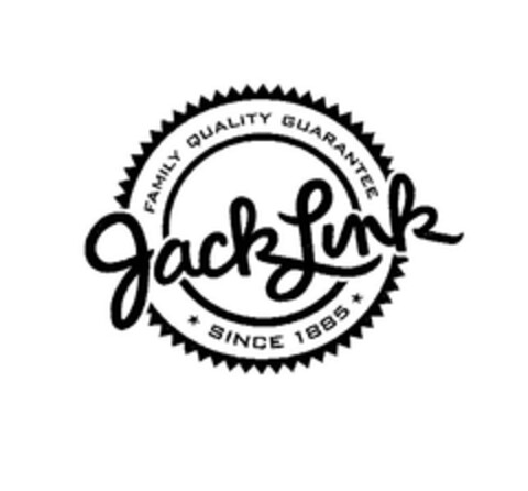 Jack Link FAMILY QUALITY GUARANTEE SINCE 1885 Logo (EUIPO, 15.08.2005)