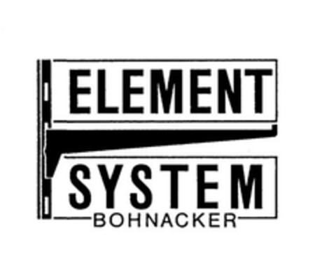 ELEMENT SYSTEM BOHNACKER Logo (EUIPO, 27.04.2006)