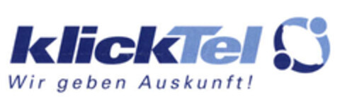 klickTel Wir geben Auskunft! Logo (EUIPO, 12.06.2006)